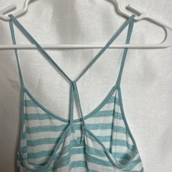 LOLE S BRILEY  DRESS halter short summer dress. spaghetti straps,stripes - Picture 14 of 15